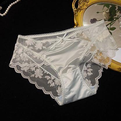QS Luxury Floral Lace Panties