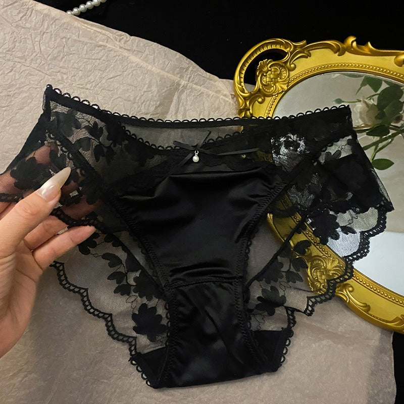 QS Luxury Floral Lace Panties