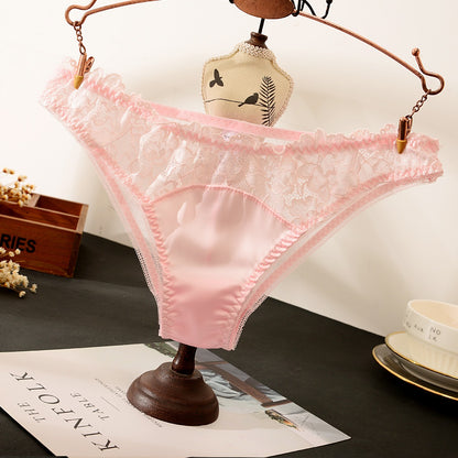 QS Sexy Low Waist Lace Thong