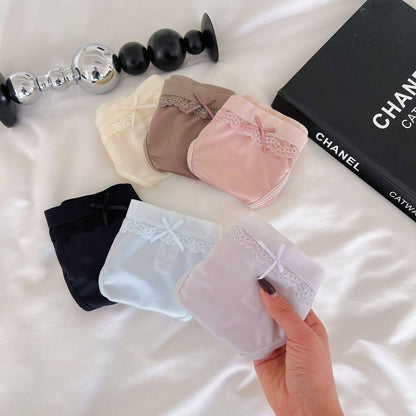 QS Satin High-slit Panties