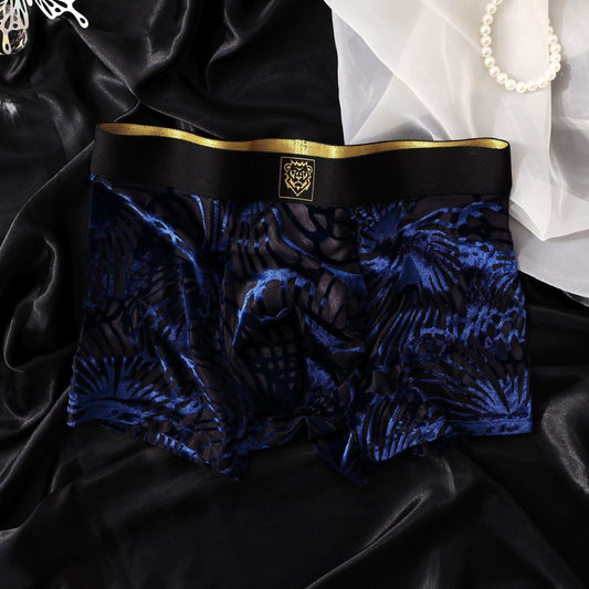 QS Mesh Gradient Jacquard Breathable Boxer Briefs