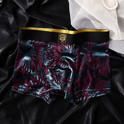 QS Mesh Gradient Jacquard Breathable Boxer Briefs