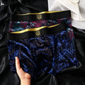 QS Mesh Gradient Jacquard Breathable Boxer Briefs