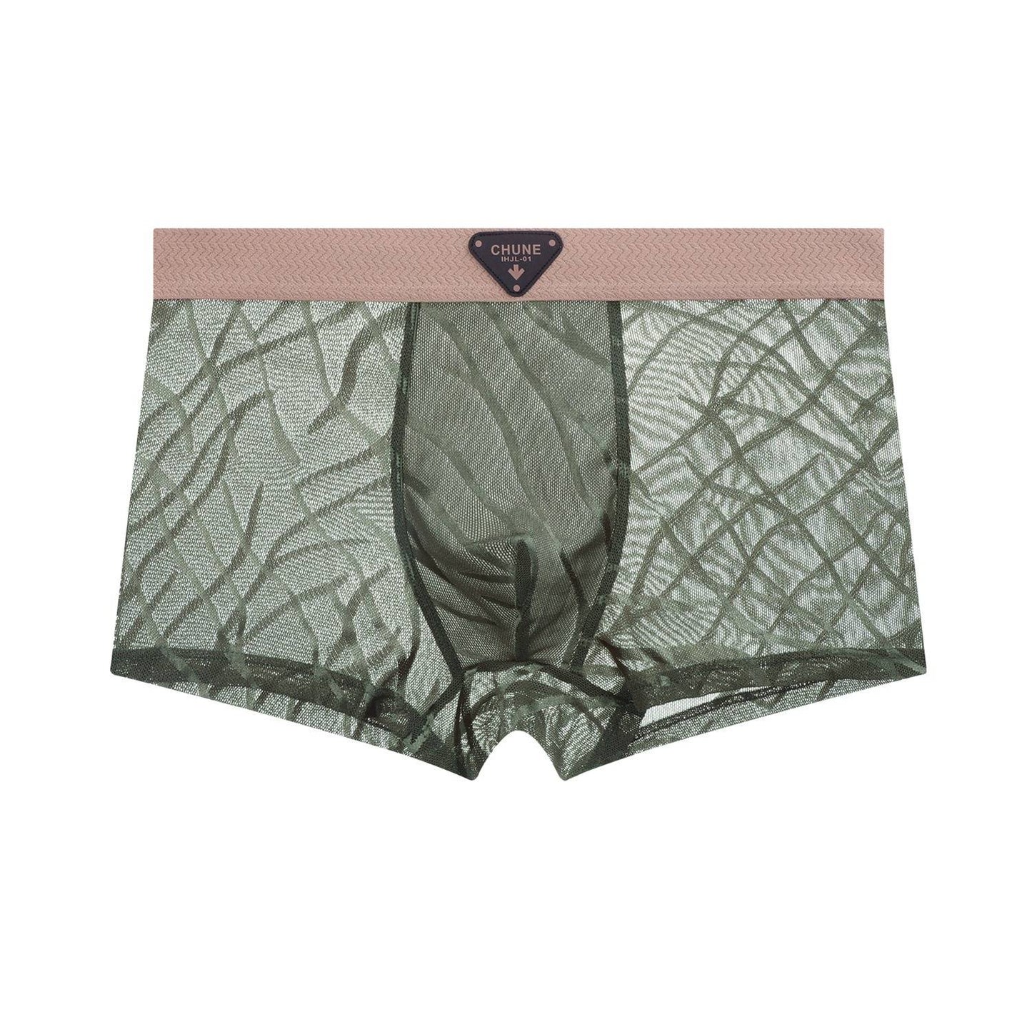 QS Mesh Breathable Sexy Boxer Briefs