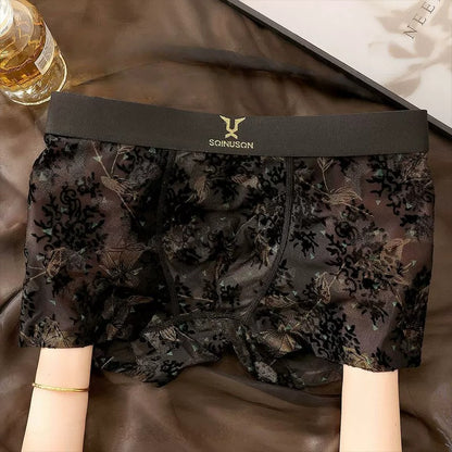 QS Luxury Baroque Breathable Boxer Briefs