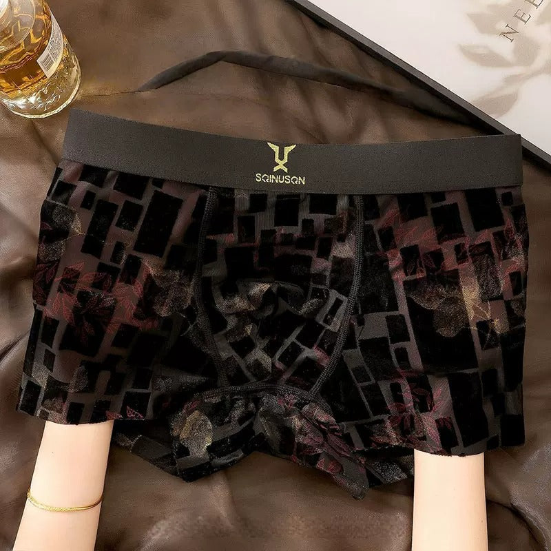 QS Luxury Baroque Breathable Boxer Briefs