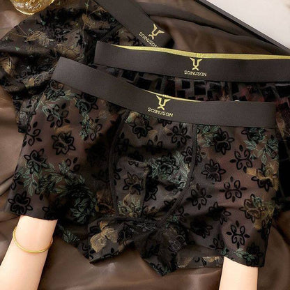 QS Luxury Baroque Breathable Boxer Briefs