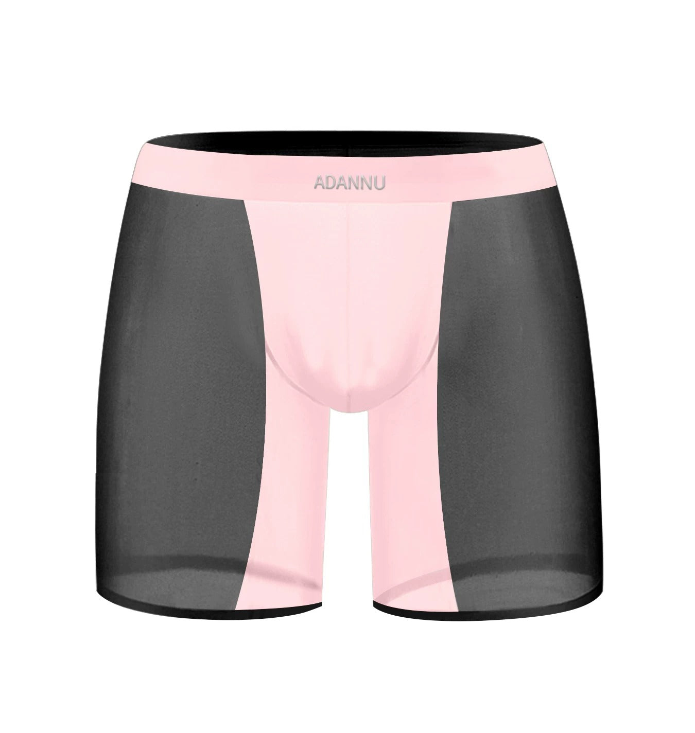 QS Ultra-thin Transparent Sexy Sport Boxer Briefs