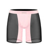 QS Ultra-thin Transparent Sexy Sport Boxer Briefs