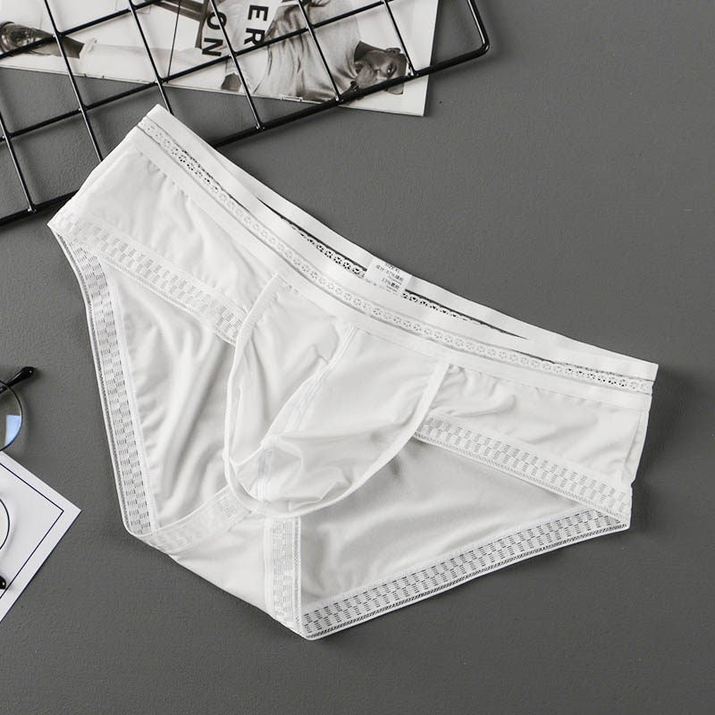 QS Ice Silk Sexy Breathable Briefs
