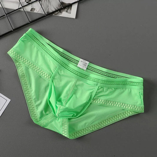 QS Ice Silk Sexy Breathable Briefs