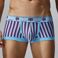 QS Ultra-thin Stretch Striped Sexy Boxer Shorts
