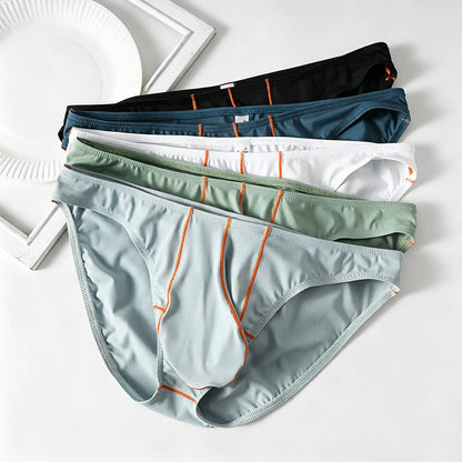 QS Color Blocking Breathable Sport Briefs