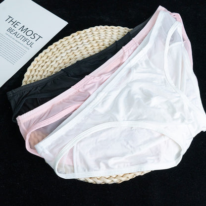 QS Transparent Patchwork Sexy Briefs