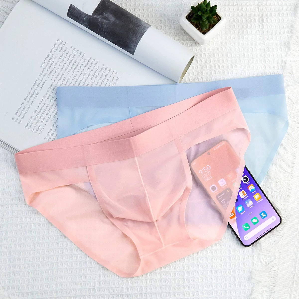 QS Sexy Large Pouch Breathable briefs
