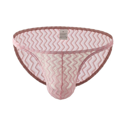 QS Breathable Lace Sexy Briefs