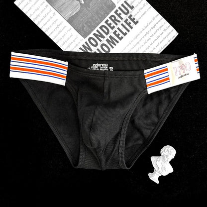 QS Pure Cotton Ribbed Sports Briefs
