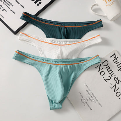 QS Pure Cotton Large Pouch Breathable Thong