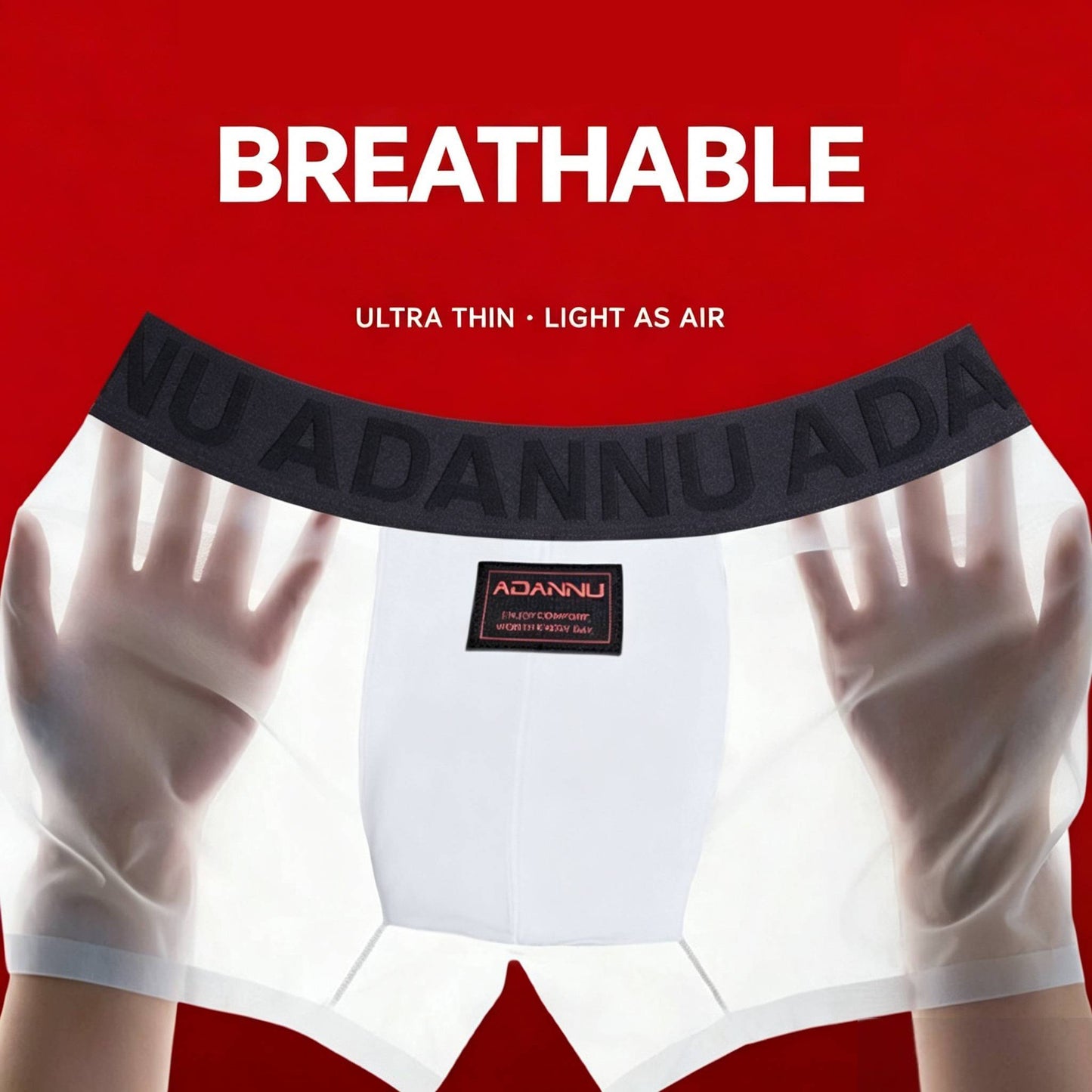 QS Ultra-thin Cooling Sexy Boxer Briefs