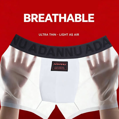 QS Ultra-thin Cooling Sexy Boxer Briefs