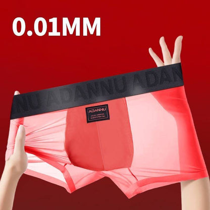 QS Ultra-thin Cooling Sexy Boxer Briefs