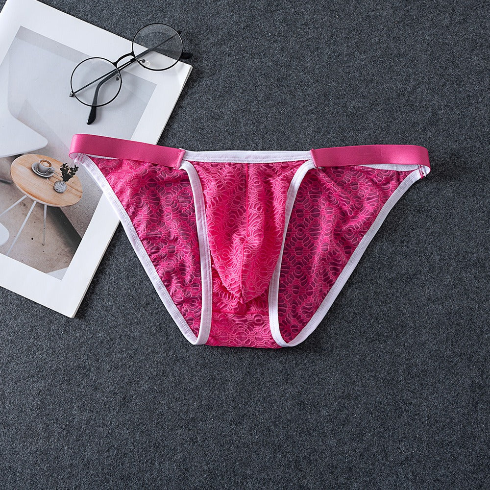 QS Elastic Breathable Lace Briefs