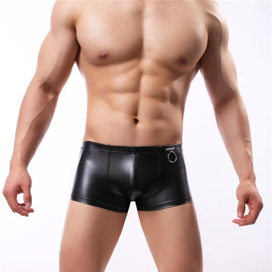 QS Sexy Patent Leather Thong