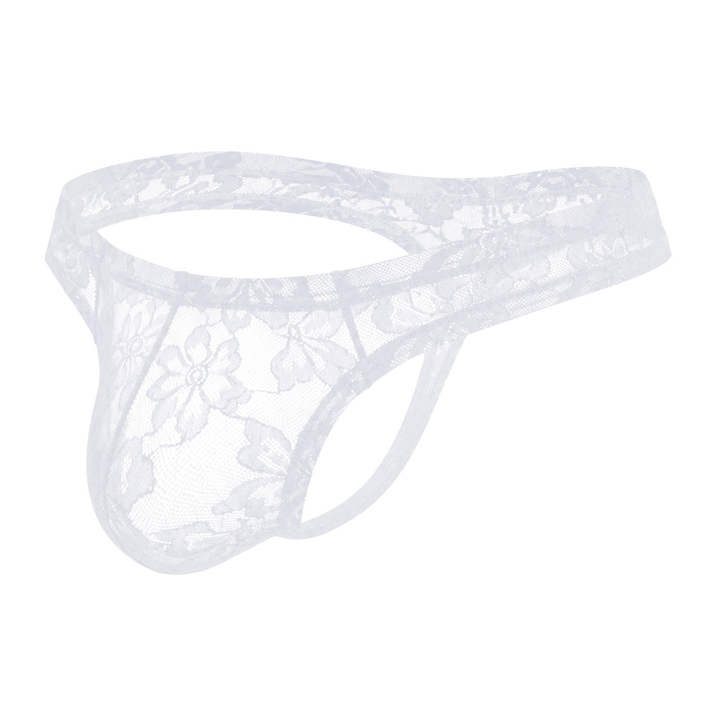 QS Lace See-through Sexy Briefs
