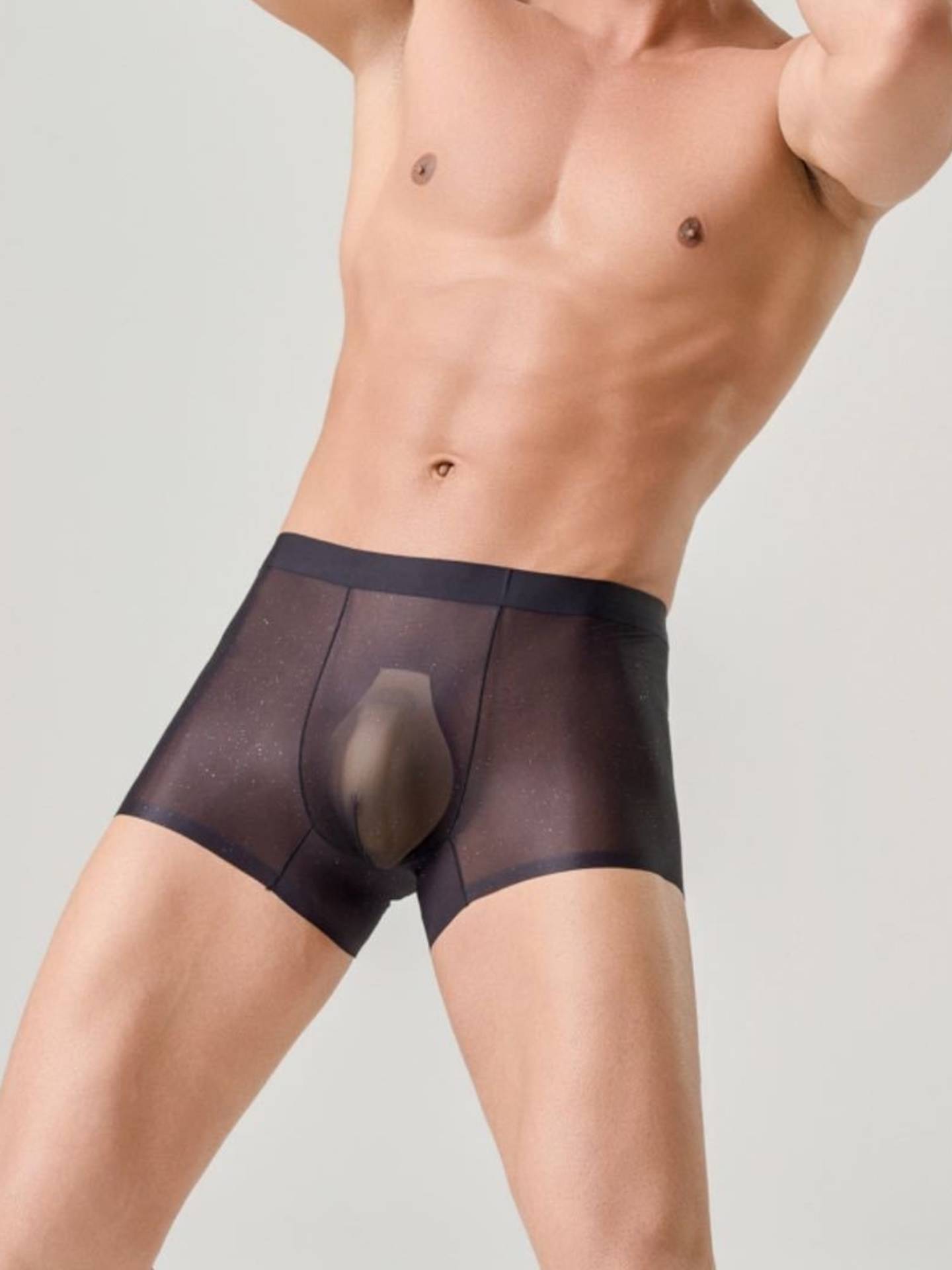 QS Starry Sky Ultra-Thin Transparent Boxer Briefs