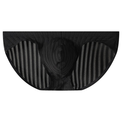 QS Striped Mesh Sexy Briefs
