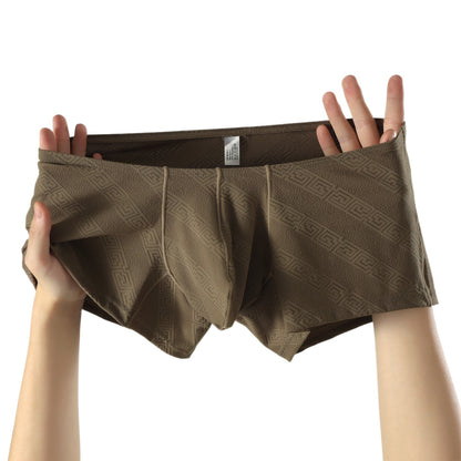 QS Men's Breathable Sports Boxer Briefs