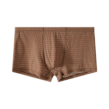 QS Diamond Mesh Breathable Boxer Briefs