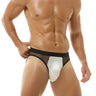 QS Luxury Silky U-Pouch Mesh Briefs