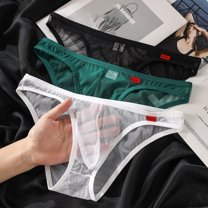 QS Sheer Ultra-thin Mesh Briefs
