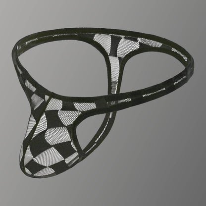 QS Semi-transparent Lace Sexy Thong