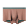Double-sided silk seamless high-end boxers