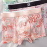 Sheer Ice-Silk Mesh Boxer Briefs