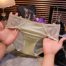 QS Mesh Bow-tie Silky Breathable Briefs