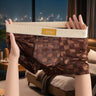 QS Mesh Checkered Breathable Boxer Briefs