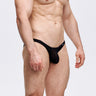 Sheer edge-sealed sexy briefs