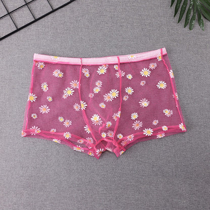 ZD Sheer Daisy Boxer Briefs