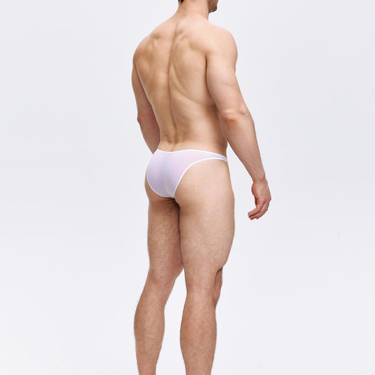 Transparent seamless edge sealing briefs