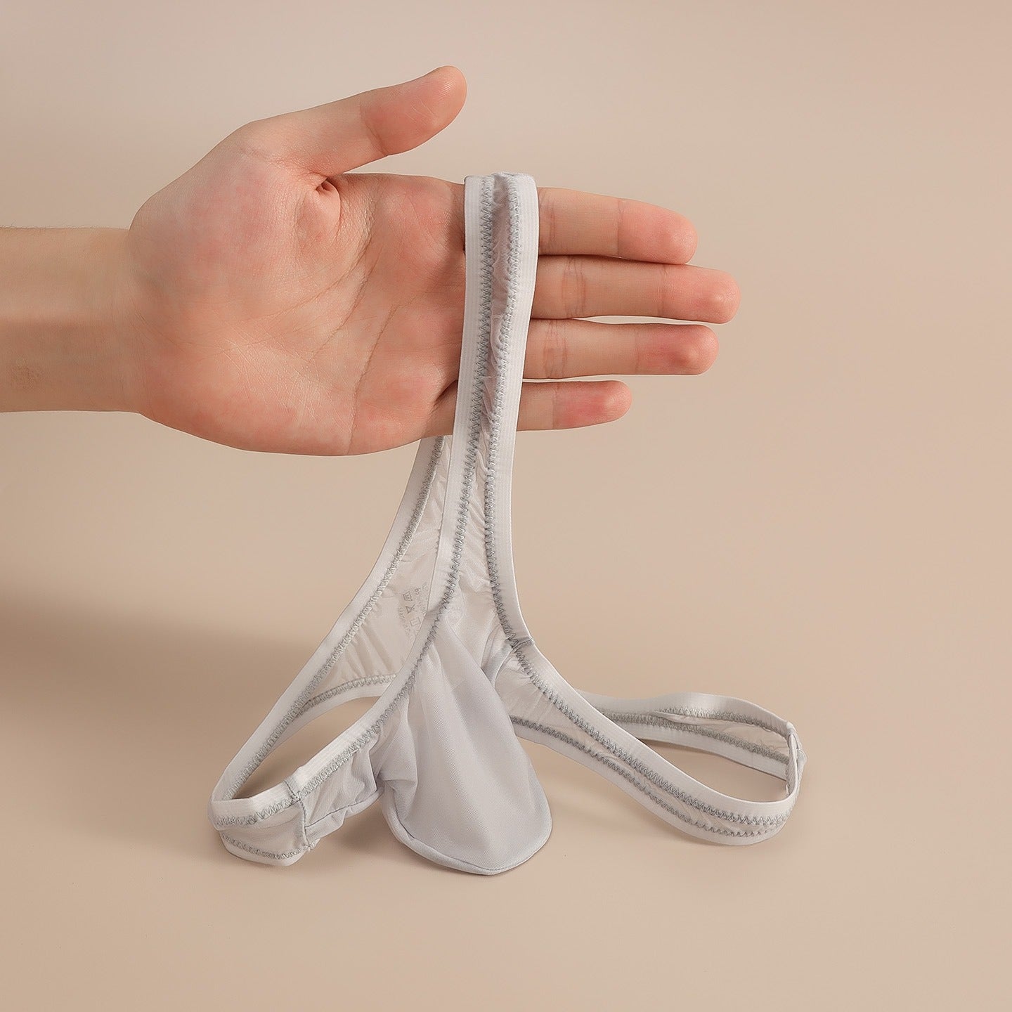 QS High-elastic Transparent Thong