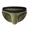 QS Ribbed Color Clashing Cotton Briefs
