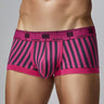 QS Ultra-thin Stretch Striped Sexy Boxer Shorts
