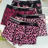 QS Pink Leopard Print Comfort Boxer Briefs