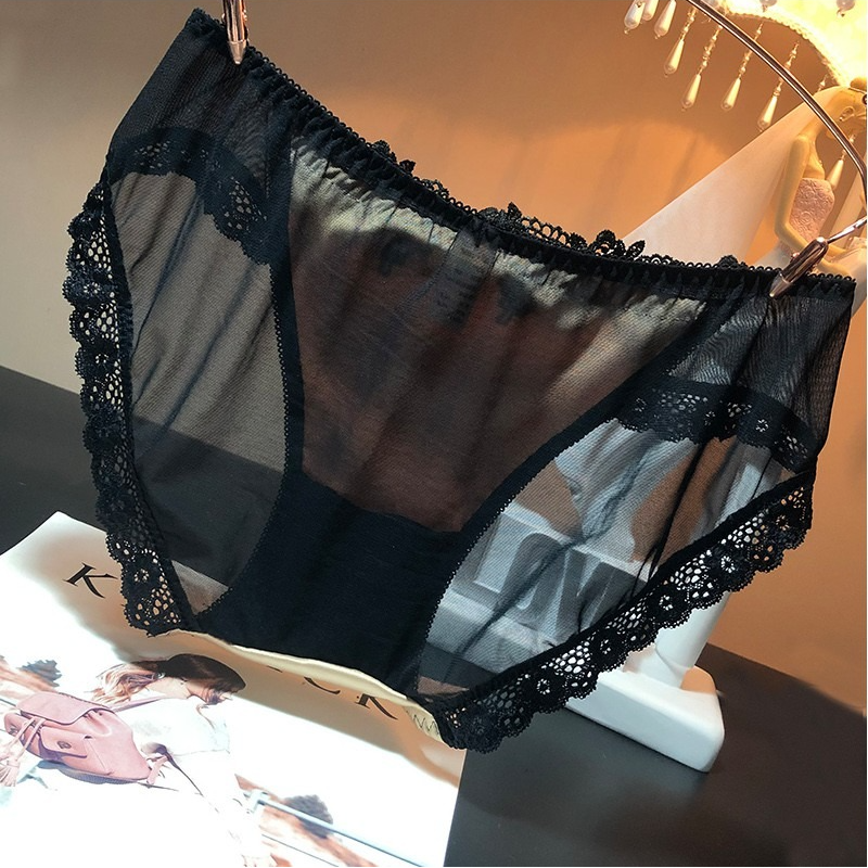 QS Semi-transparent Lace Panty (4 Packs)