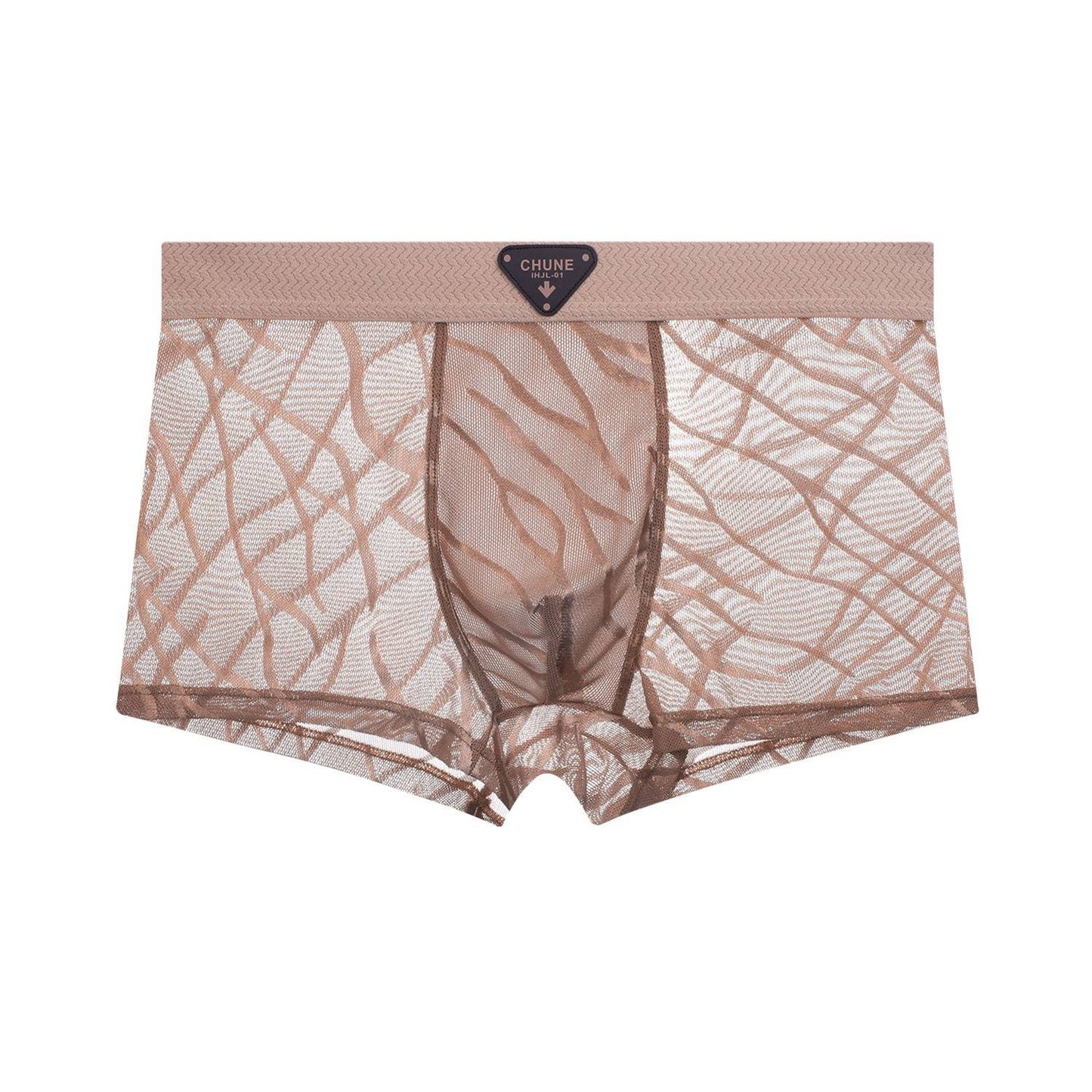 QS Mesh Breathable Sexy Boxer Briefs
