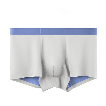Double-sided silk seamless high-end boxers