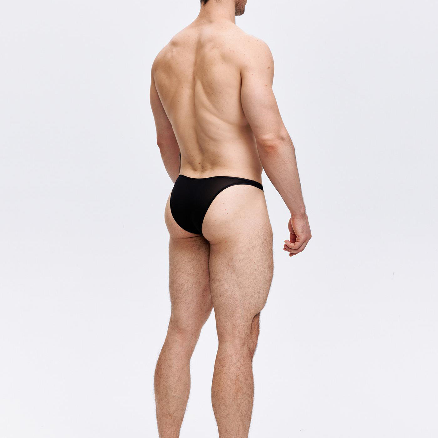 Transparent seamless edge sealing briefs
